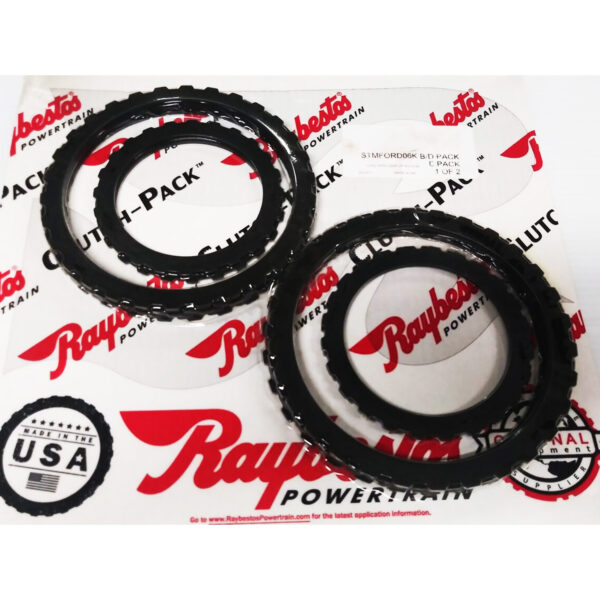 REMCO-Juego discos acero para transmisión automática Kolene 6R80E 2006-